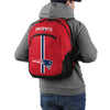 New England Patriots NFL Red Alternate Color Action Backpack