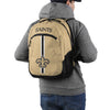 New Orleans Saints NFL Old Gold Alternate Color Action Backpack