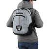 Las Vegas Raiders NFL Gray Alternate Color Action Backpack