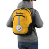 Pittsburgh Steelers NFL Yellow Alternate Color Action Backpack