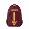 Washington Commanders NFL Red Alternate Color Action Backpack