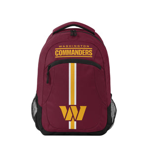 Washington Commanders NFL Red Alternate Color Action Backpack