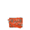 Miami Dolphins NFL Spirited Style Printed Collection Repeat Logo Wristlet