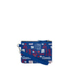 New York Giants NFL Spirited Style Printed Collection Repeat Logo Wristlet