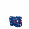 New York Giants NFL Spirited Style Printed Collection Repeat Logo Wristlet