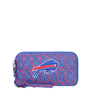 Buffalo Bills NFL Quilted Printed Wristlet