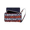 Denver Broncos NFL Quilted Printed Wristlet