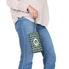 Green Bay Packers NFL Quilted Printed Wristlet
