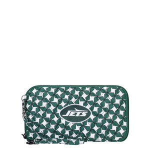 New York Jets NFL Quilted Printed Wristlet