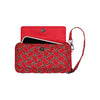 San Francisco 49ers NFL Quilted Printed Wristlet