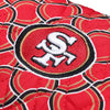 San Francisco 49ers NFL Quilted Printed Wristlet
