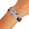 Boston Red Sox MLB 3 Pack Friendship Bracelet