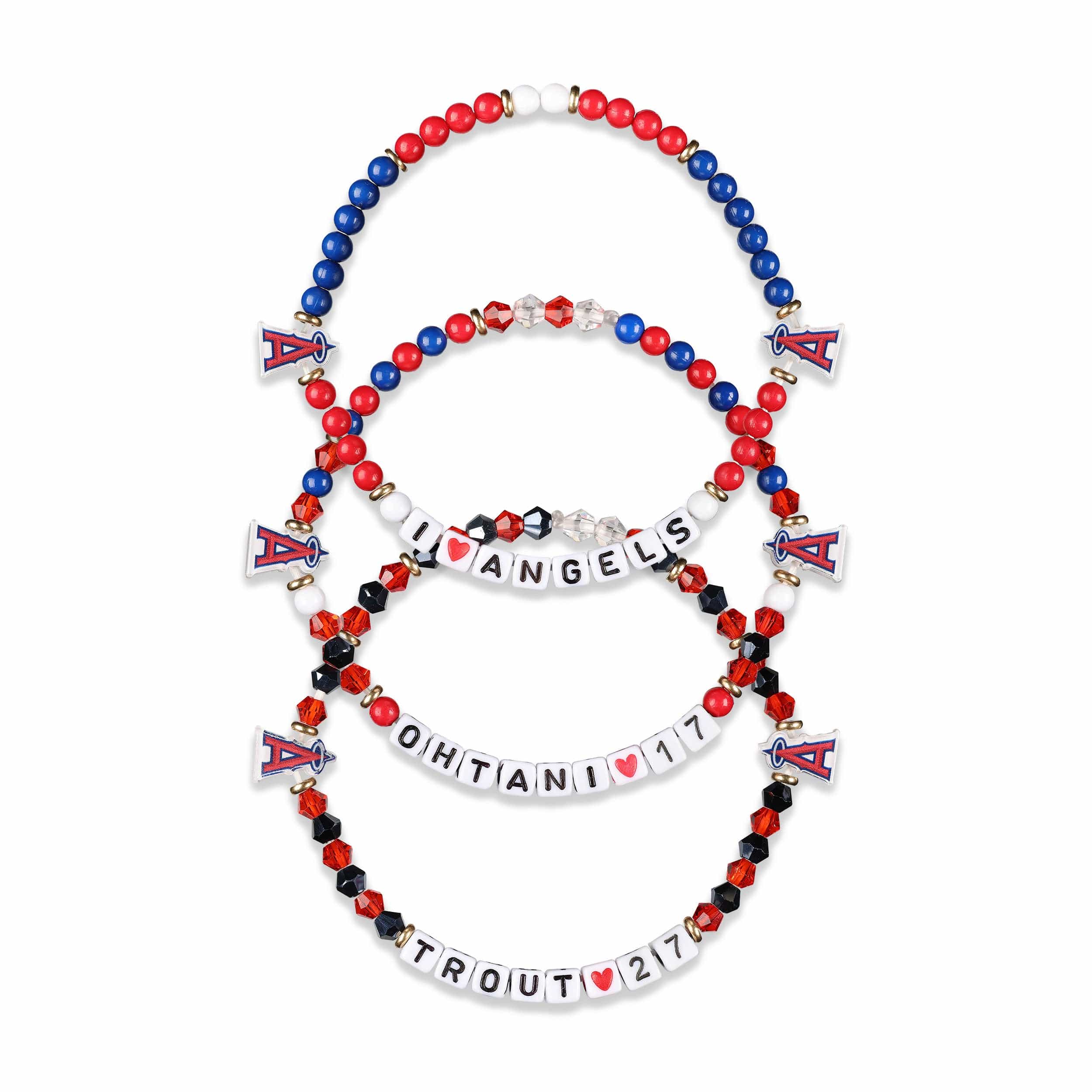 MLB Tampa Bay Rays Team Color Baseball Bracelet