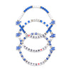 Los Angeles Dodgers MLB Clayton Kershaw & Mookie Betts 3 Pack Player Friendship Bracelet