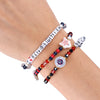 New England Revolution MLS 3 Pack Friendship Bracelet