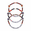 New England Revolution MLS 3 Pack Friendship Bracelet