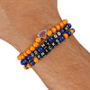 New York Knicks NBA 3 Pack Beaded Friendship Bracelet