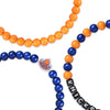 New York Knicks NBA 3 Pack Beaded Friendship Bracelet