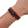 Arizona State Sun Devils NCAA 3 Pack Beaded Friendship Bracelet