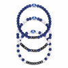 BYU Cougars NCAA 3 Pack Beaded Friendship Bracelet