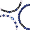 BYU Cougars NCAA 3 Pack Beaded Friendship Bracelet