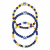 California Bears NCAA 3 Pack Beaded Friendship Bracelet