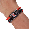 Illinois Fighting Illini NCAA 3 Pack Beaded Friendship Bracelet