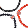 Illinois Fighting Illini NCAA 3 Pack Beaded Friendship Bracelet