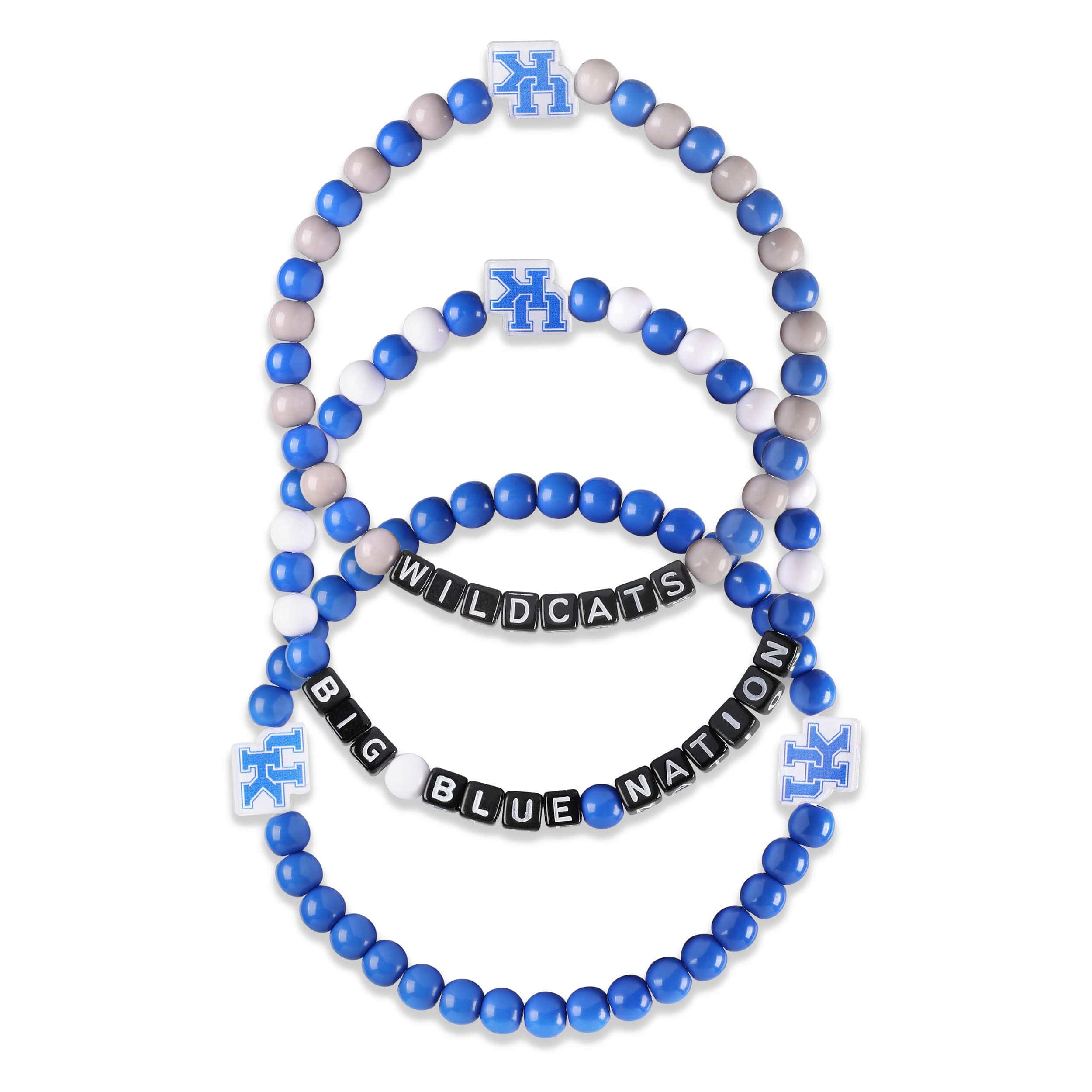 Detroit Lions Women's Beaded Bracelet - Light Blue