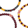 Minnesota Golden Gophers NCAA 3 Pack Beaded Friendship Bracelet