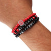 NC State Wolfpack NCAA 3 Pack Beaded Friendship Bracelet