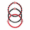 NC State Wolfpack NCAA 3 Pack Beaded Friendship Bracelet