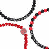 NC State Wolfpack NCAA 3 Pack Beaded Friendship Bracelet