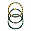 North Dakota State Bison NCAA 3 Pack Beaded Friendship Bracelet