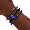 Northwestern Wildcats NCAA 3 Pack Beaded Friendship Bracelet