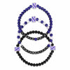 Northwestern Wildcats NCAA 3 Pack Beaded Friendship Bracelet