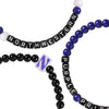 Northwestern Wildcats NCAA 3 Pack Beaded Friendship Bracelet