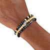 Purdue Boilermakers NCAA 3 Pack Beaded Friendship Bracelet