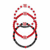 Rutgers Scarlet Knights NCAA 3 Pack Beaded Friendship Bracelet