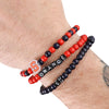 Syracuse Orange NCAA 3 Pack Beaded Friendship Bracelet