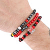 Maryland Terrapins NCAA 3 Pack Beaded Friendship Bracelet