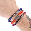 Virginia Cavaliers NCAA 3 Pack Beaded Friendship Bracelet