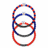 Virginia Cavaliers NCAA 3 Pack Beaded Friendship Bracelet