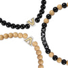 Vanderbilt Commodores NCAA 3 Pack Beaded Friendship Bracelet