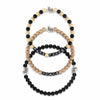 Wake Forest Demon Deacons NCAA 3 Pack Beaded Friendship Bracelet