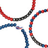 Buffalo Bills NFL 3 Pack Beaded Friendship Bracelet