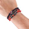 Chicago Bears NFL 3 Pack Beaded Friendship Bracelet