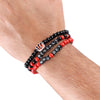 Cincinnati Bengals NFL 3 Pack Beaded Friendship Bracelet