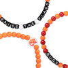 Tampa Bay Buccaneers NFL Creamsicle 3 Pack Beaded Friendship Bracelet