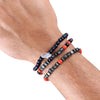 Denver Broncos NFL 3 Pack Beaded Friendship Bracelet